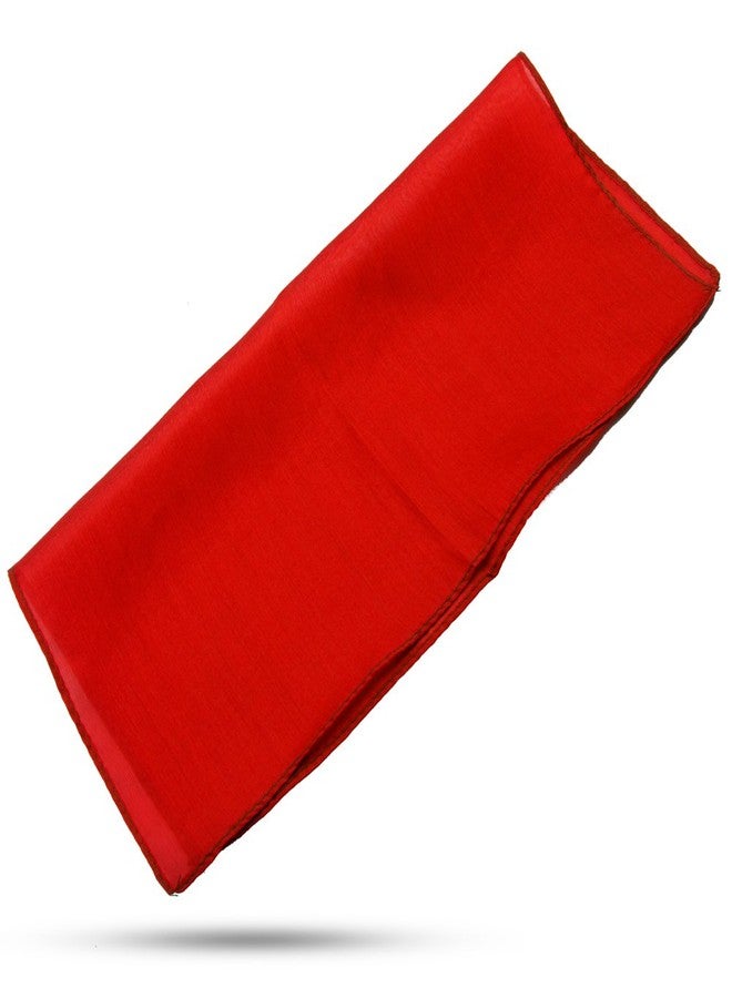 Magic Makers Professional Grade 9 Inch Magician's Silk - Red - Image 5